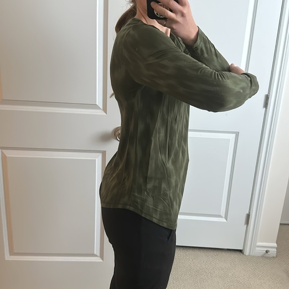 Joe Fresh Active Long Sleeve Top Green - Picture 6 of 6